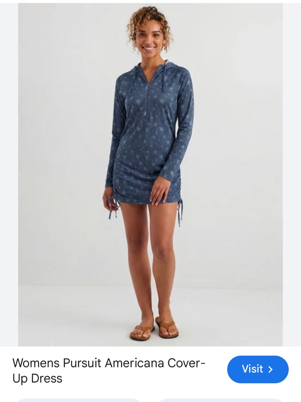 NWT Huk Women’s Pursuit Americana Cover-Up Dress